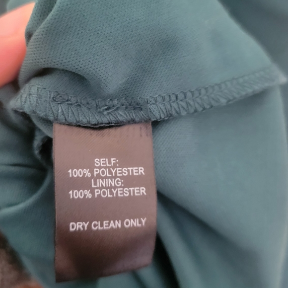 NWT Lulus Air of Romance Forest Green Maxi Dress Size Large - Picture 10 of 13